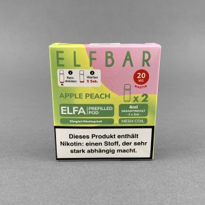 Elfbar ELFA Pods - Apple Peach Elfbar ELFA Pods - Apple Peach