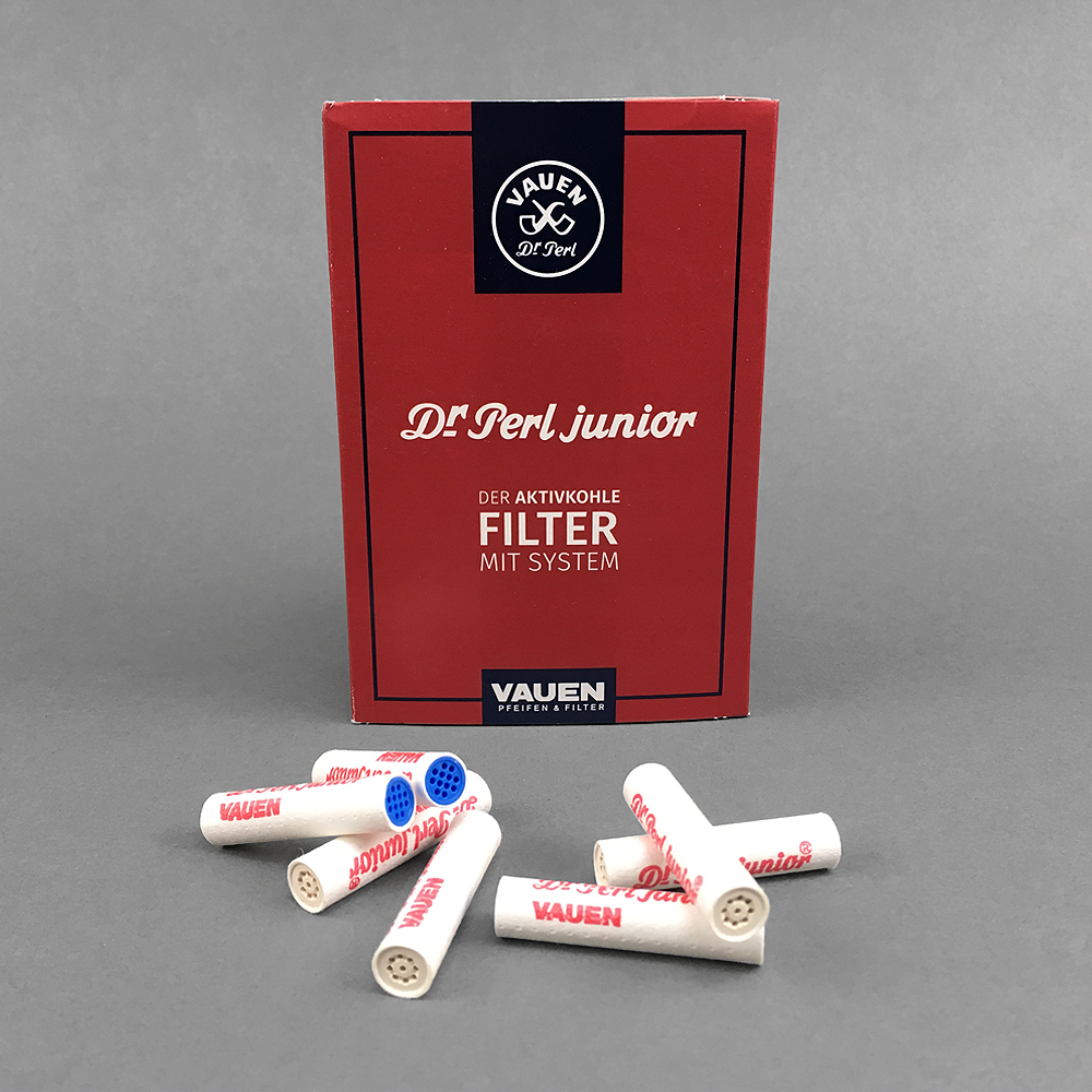 VAUEN Perl Junior Aktivkohlefilter 9 mm Jubox 10 x 100 = 1000 Filter Dr 