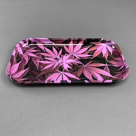 Rolling Tray 'Purple Leaf'