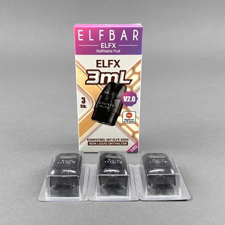 Elfbar ELFX Pods V2.0 - 0,8 Ohm 3 ml
