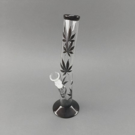 Multi Leaf Glass Bong 'Winding Leaves'