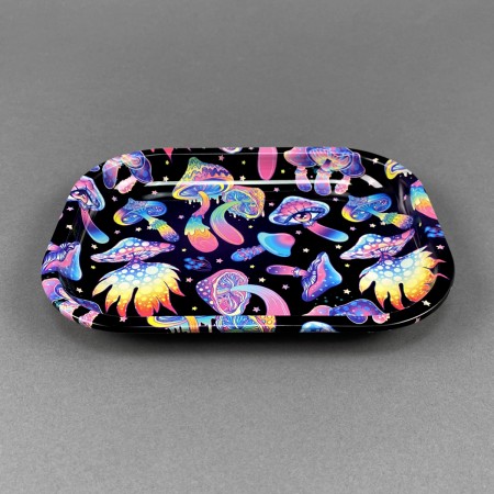 Rolling Tray 'Mushrooms'