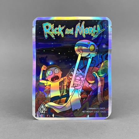 Mylar Zipper Bag - R&M Holo
