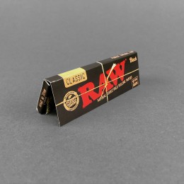 Papers RAW Black 1 1/4 Size