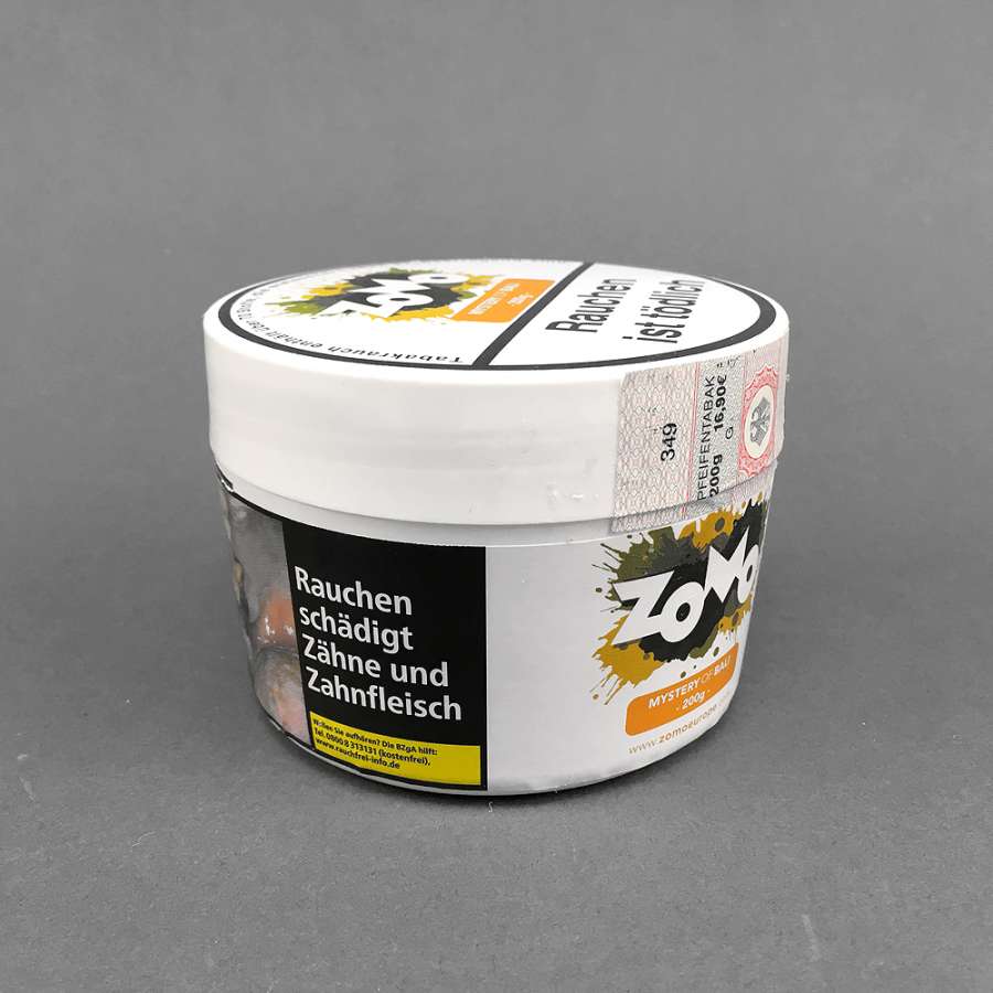 Zomo Tobacco Mystery of Bali Tabak Shishas Chillhouse Der