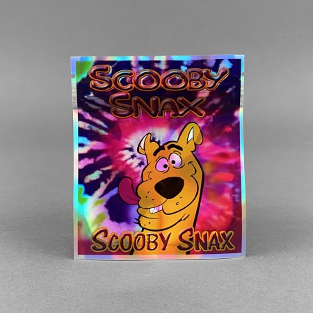 Mylar Zipper Bag - Scooby Snax