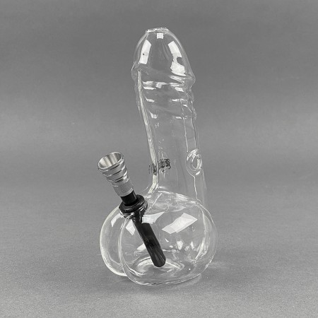 Mini Bong Dödel Clear von Black Leaf