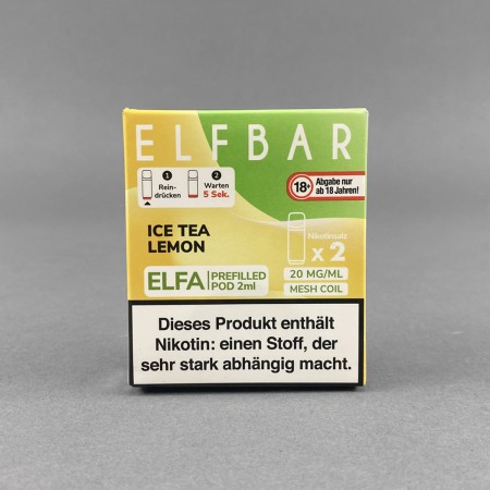 Elfbar ELFA Pods - Ice Tea Lemon