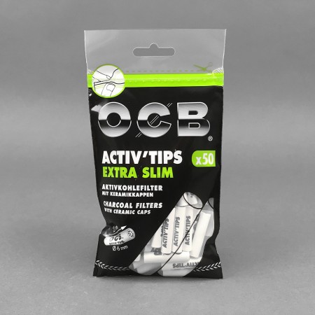 OCB ACTIV Tips Extra Slim, 50er