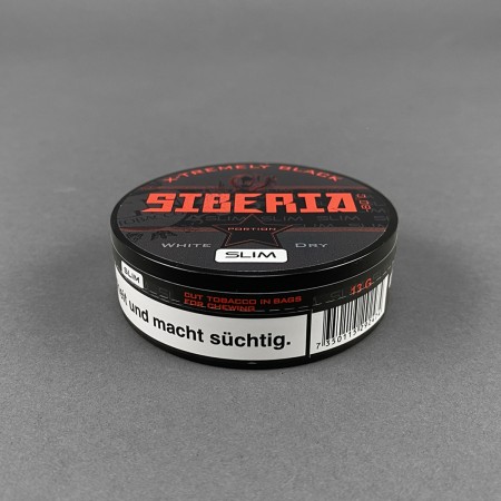 Siberia -80 C° Black Slim Chew Bags