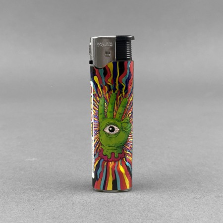 Jet Flame Feuerzeug 'Psy Eye'