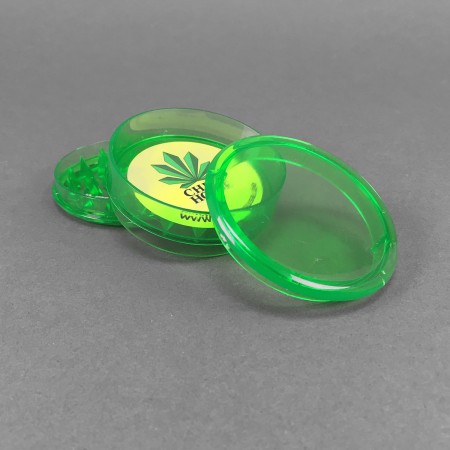 Chillhouse Grinder aus Acryl mit Vorratsfach
