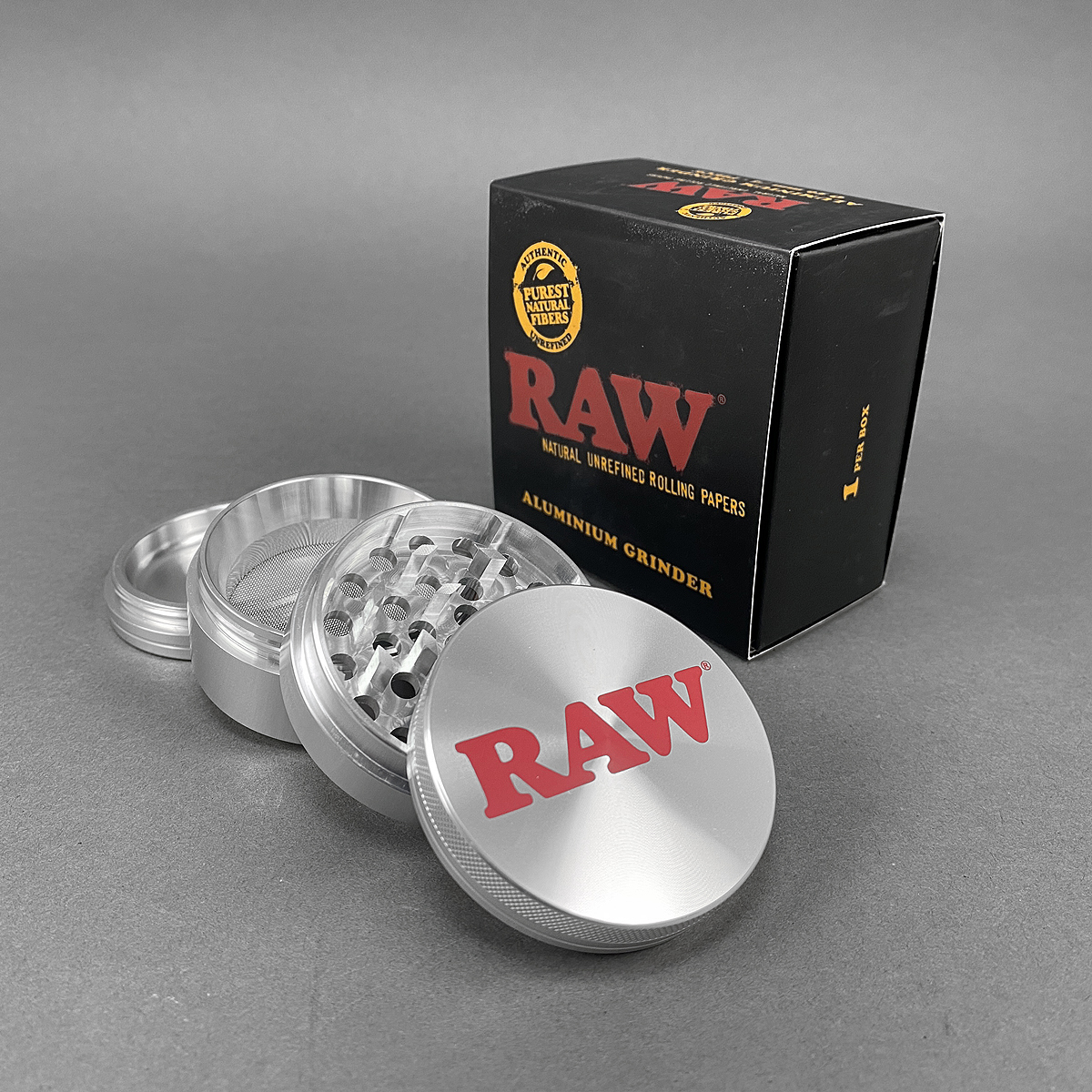 RAW Aluminium Grinder & Pollinator Metall Grinder