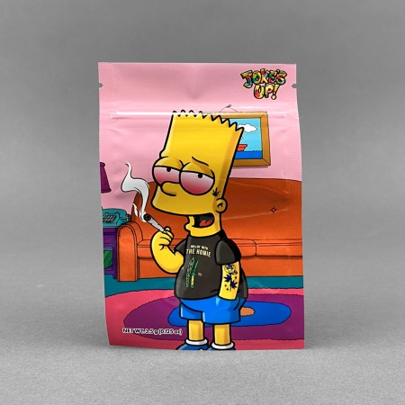 Mylar Zipper Bag - Bart