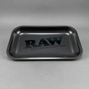 RAW All Black Rolling Tray