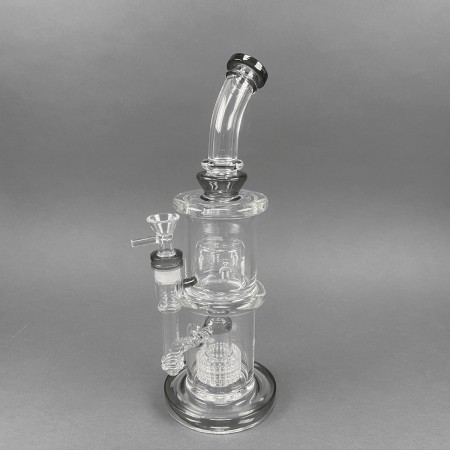 Amsterdam Bong 'Double Tower' Black