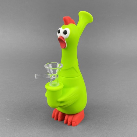 Silikonbong 'Green Chicken'