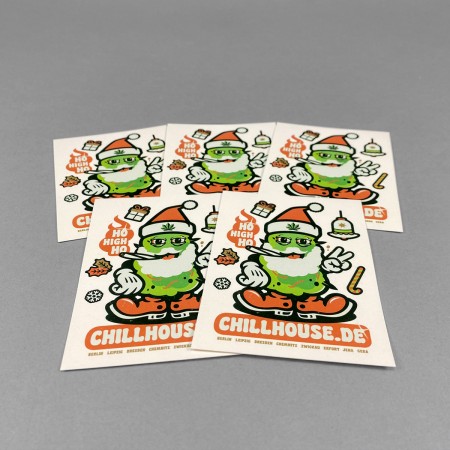 CH Sticker Set 'Bud Santa'