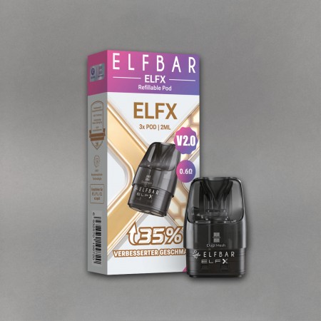 Elfbar ELFX Pods V2.0 - 0,6 Ohm
