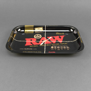 RAW BLACK Rolling Tray