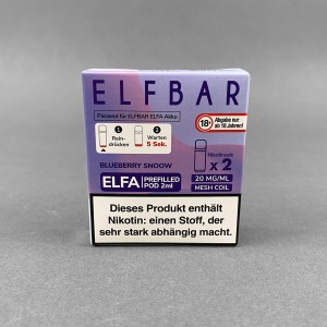 Elfbar ELFA Pods - Blueberry Snoow Elfbar ELFA Pods - Blueberry Snoow