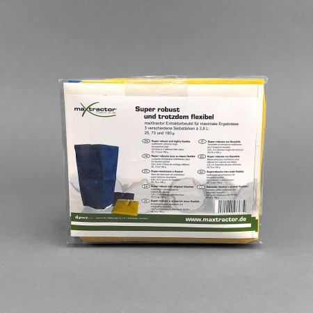 Extraktorbeutel 3,8 Liter 3er Set