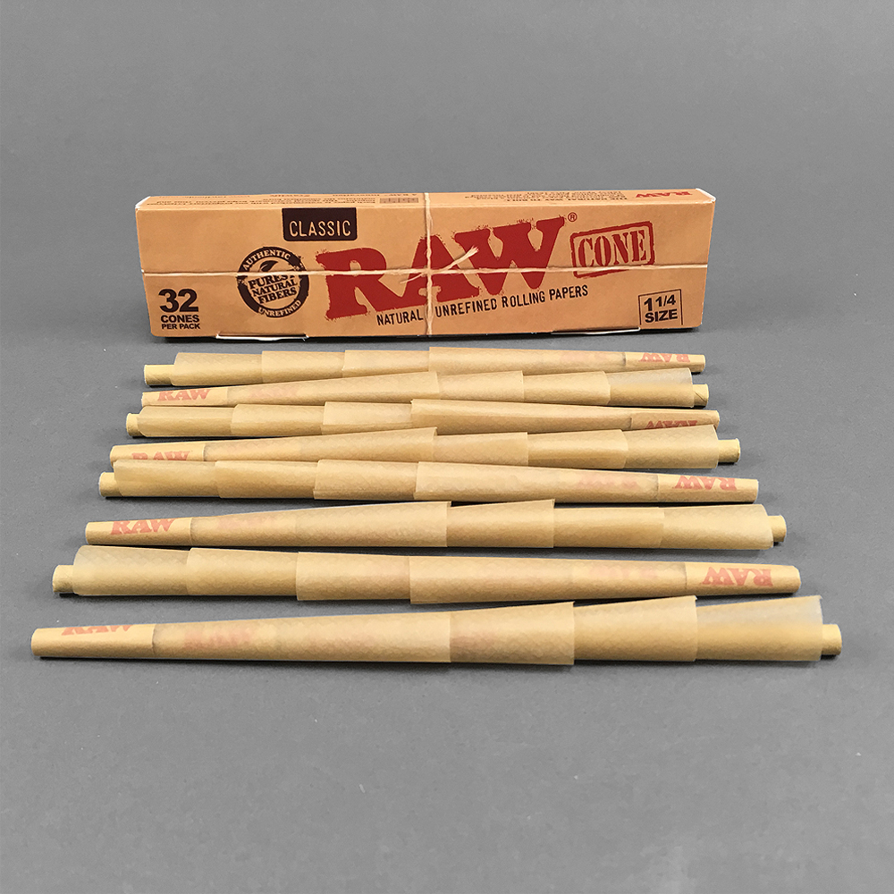 Raw Cones 1 1 4 Size
