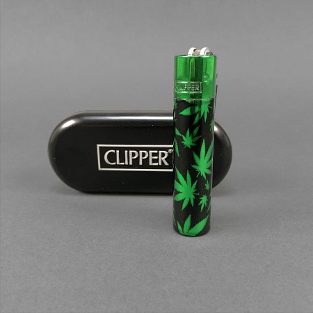 CLIPPER® Metal Green Leaves