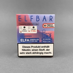 Elfbar ELFA Pods - Mix Berries Elfbar ELFA Pods - Mix Berries