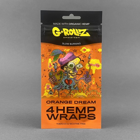 G-Rollz Hemp Wraps Orange Dream