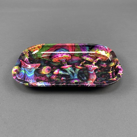 Rolling Tray 'Psychedelic Shrooms'