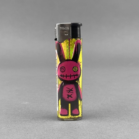 Jet Flame Feuerzeug 'Pink Bunny'