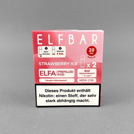 Elfbar ELFA Pods - Strawberry Ice