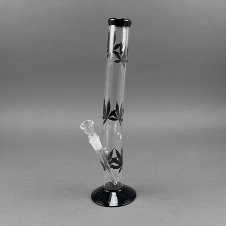 Multi Leaf Glass Bong 'Winding Leaves'