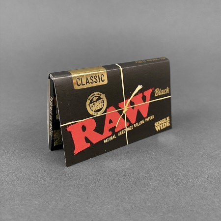 Papers RAW Black Double Single Wide