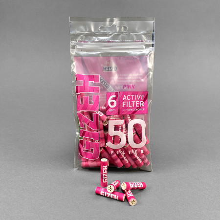 Gizeh PINK Aktive Filter, 50er