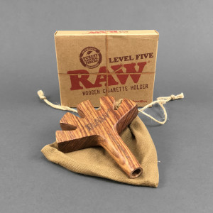 RAW Level Five Wooden Spliff Holder