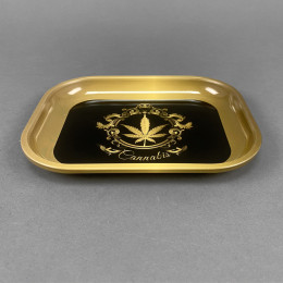 Rolling Tray 'Golden Leaf'