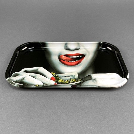 Rolling Tray - Red Lips