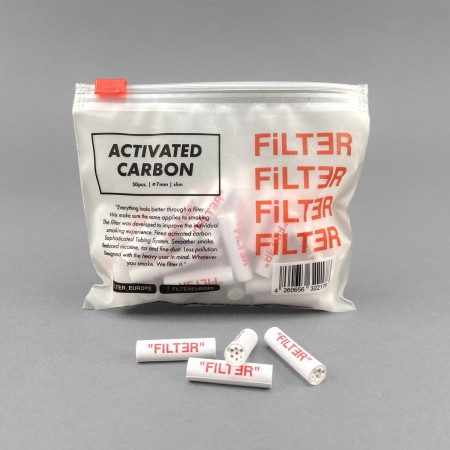 FILTER Activated Carbon, 50er Pack