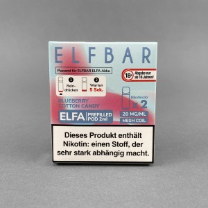 Elfbar ELFA Pods - Blue Cotton Candy