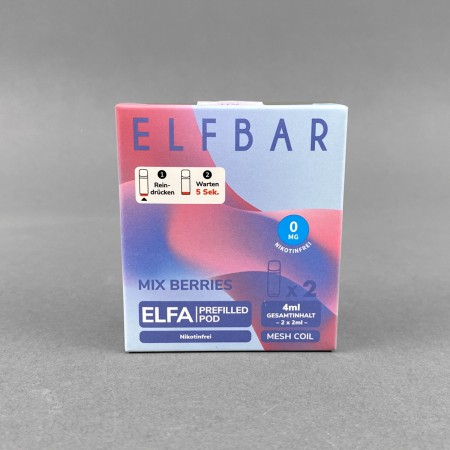 Elfbar ELFA Pods 0mg - Mix Berries