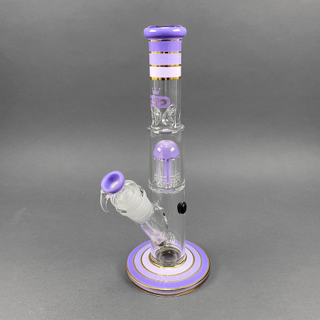 Grace Glass Bong 'Purple Dash'