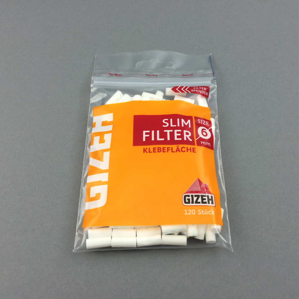 GIZEH PAPIER SLIM FILTER 1 Beutel à 120 Filter Online Kaufen, Für nur 1,20  €