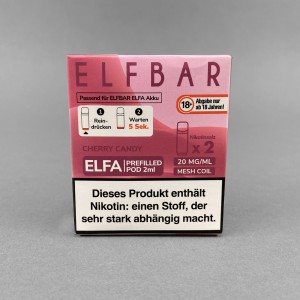 Elfbar ELFA Pods - Cherry Elfbar ELFA Pods - Cherry