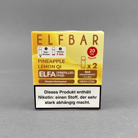 Elfbar ELFA Pods - Pineapple Lemon Qi
