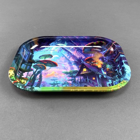 Rolling Tray 'Mushroom Dreams'