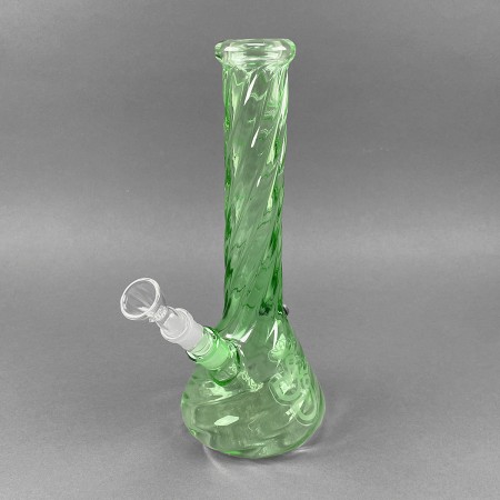 Jelly Joker Bong 'Twisted' Green