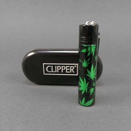 CLIPPER® Metal Green Leaves