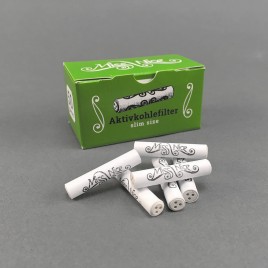 Aktivkohlefilter Miss Nice 6 mm, 50er Pack